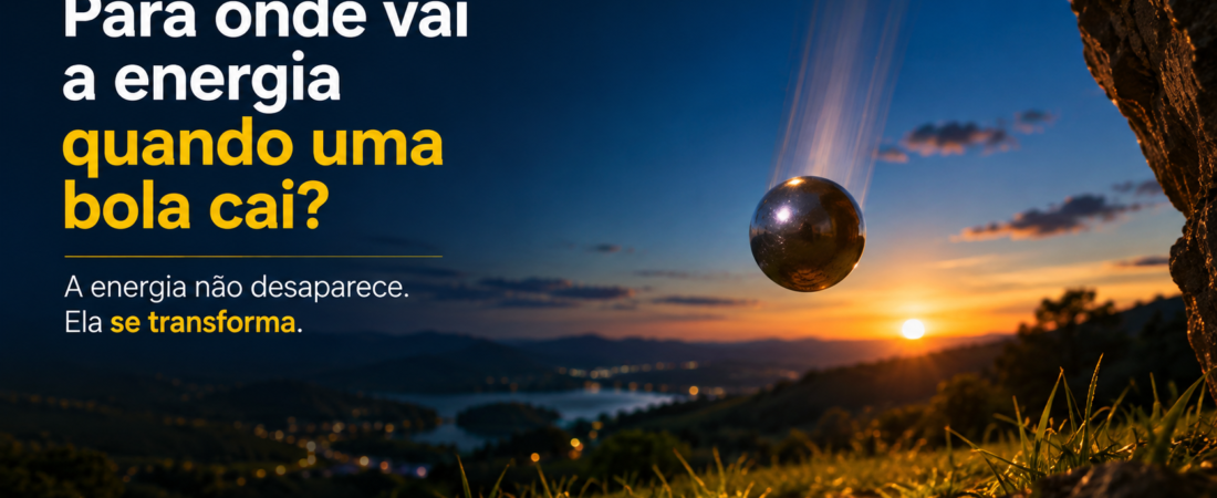 Energia não desaparece: ela se transforma